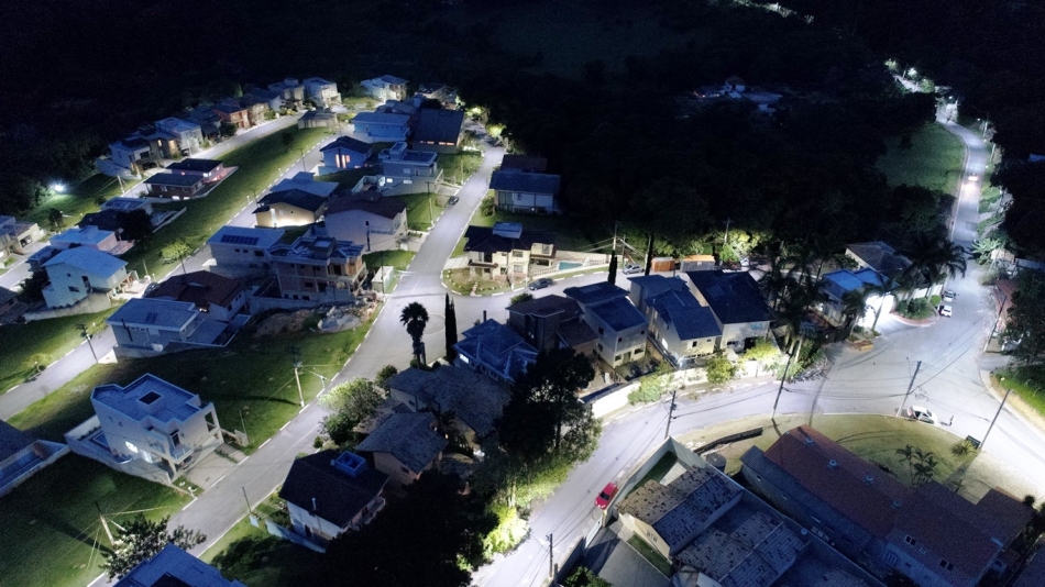Bairro do Ingaí agora é 100% iluminado com lâmpadas de LED