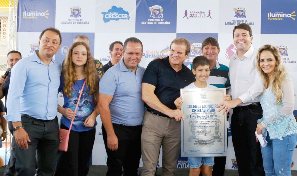 Elvis Cezar inaugura novos Colégios no Cristal Park e Votuparim