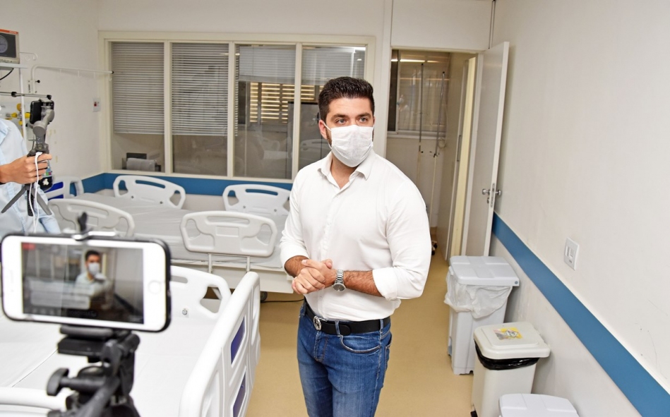 Saúde de Cajamar entrega 10 leitos de UTI no Hospital Municipal