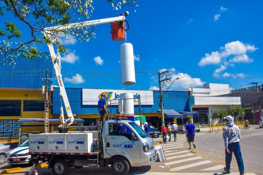 Cajamar instala 4º totem do Programa Muito Mais Segurança
