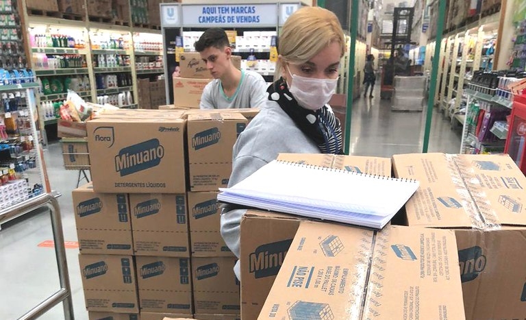 FIEB arrecada fundos para compra de itens de higiene e alimentos