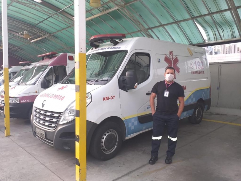 Com pandemia, trabalho das ambulâncias aumenta 30% em Barueri