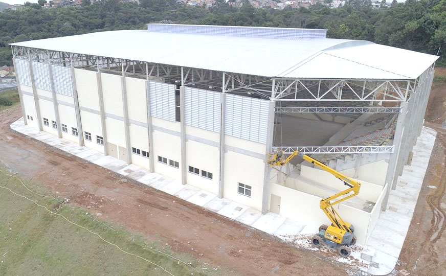 Arena de Esportes de Parnaíba será inaugurada ainda este ano