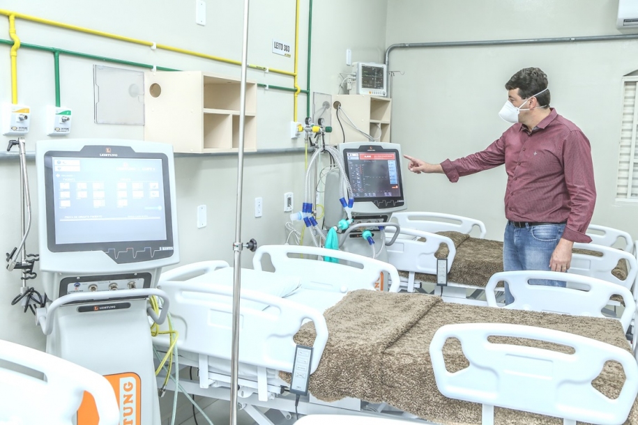 Parnaíba conta com 20 leitos de UTI e 16 de semi-UTI funcionando