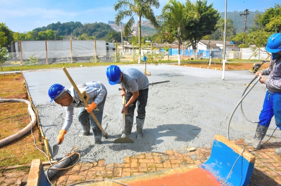 Praça de Cajamar Centro terá ampla área de esportes e lazer
