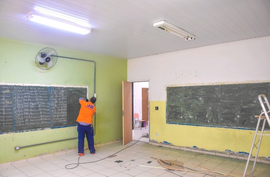 Cajamar: EMEB Demétrio Rodrigues recebe melhorias na estrutura