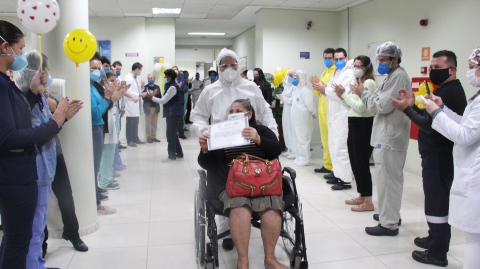 Hospital de Barueri chega a 500 altas de pacientes por Covid-19