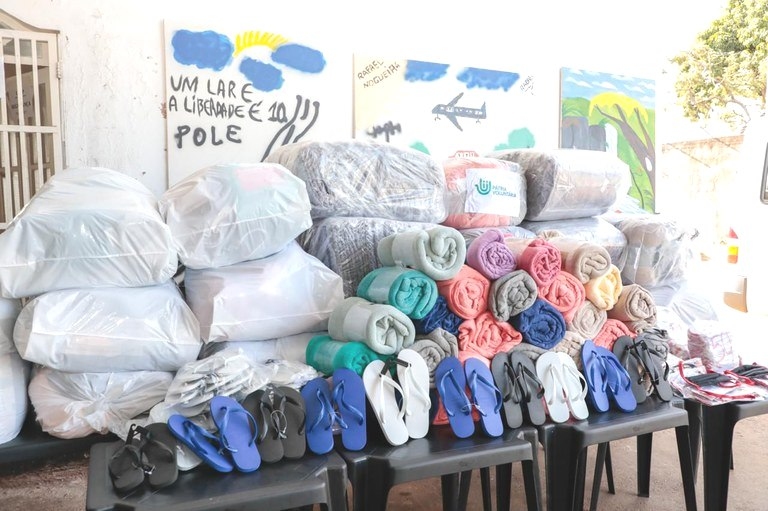 Pátria Voluntária incentiva doação com campanha do agasalho 2020
