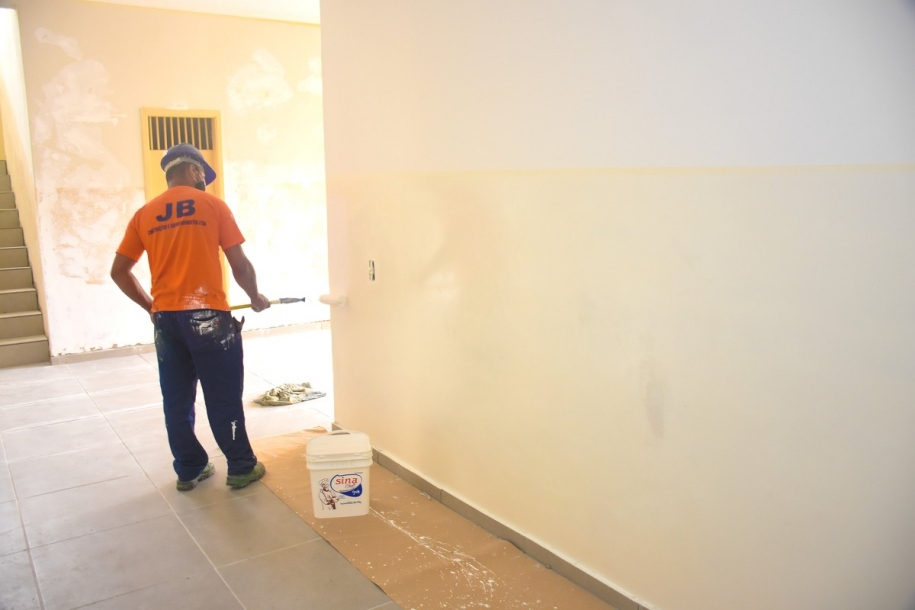 EMEB Thays no Parque Maria Aparecida está em reforma