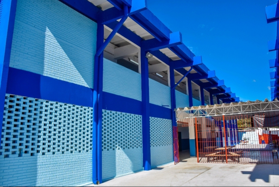 EMEB Antônio Pinto de Campos recebe padrão Colégio do Futuro