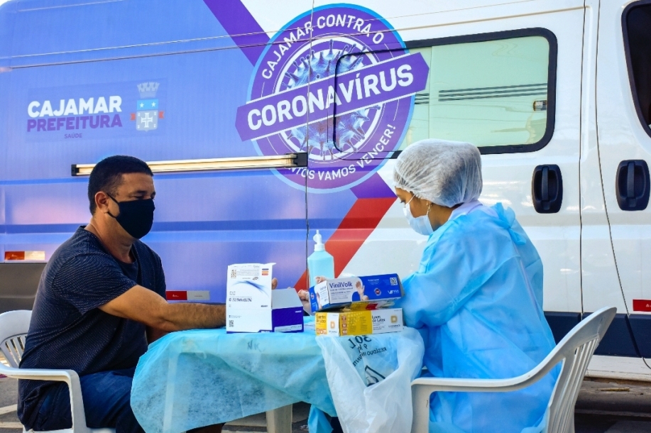 Cajamar realiza pesquisa para identificar pessoas com anticorpos