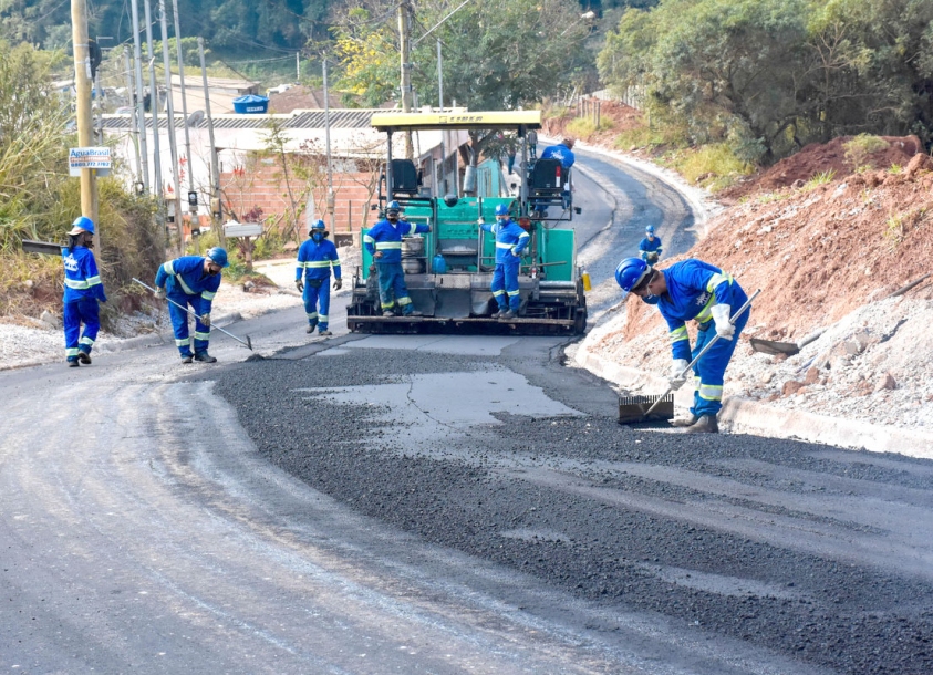 Pavimentação do Bairro São Benedito chega na 3ª etapa