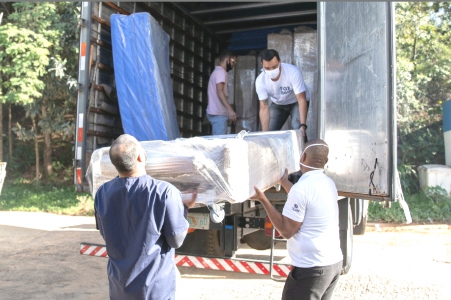 Hospital de Cajamar recebe da JBS a doação de 10 camas de UTI