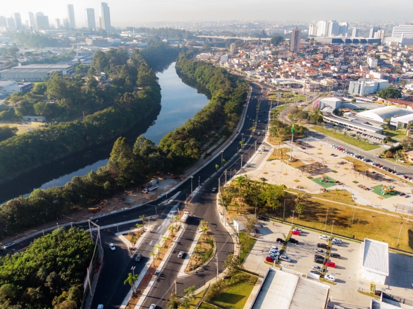Começa obra que liga ponte de Alphaville à Avenida Café do Ponto
