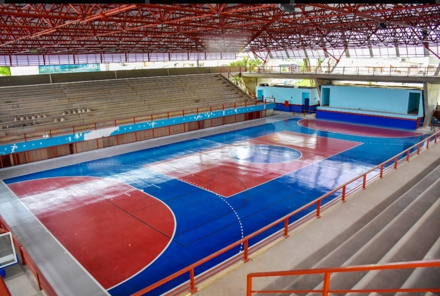 Reforma do Ginásio de Esportes do Polvilho segue avançando