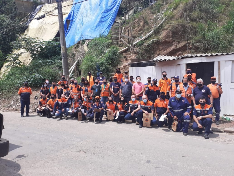 Equipes da Defesa Civil de Parnaíba realiza vistoria preventiva 