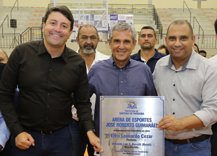 Elvis Cezar inaugura Arena de Esportes José Roberto Guimarães