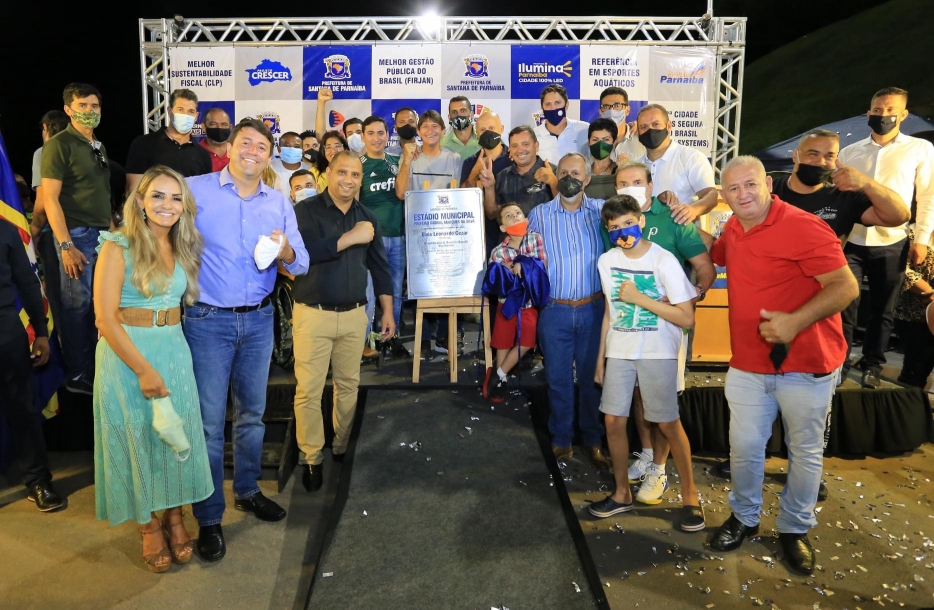 Elvis Cezar inaugura Estádio Municipal de Santana de Parnaíba