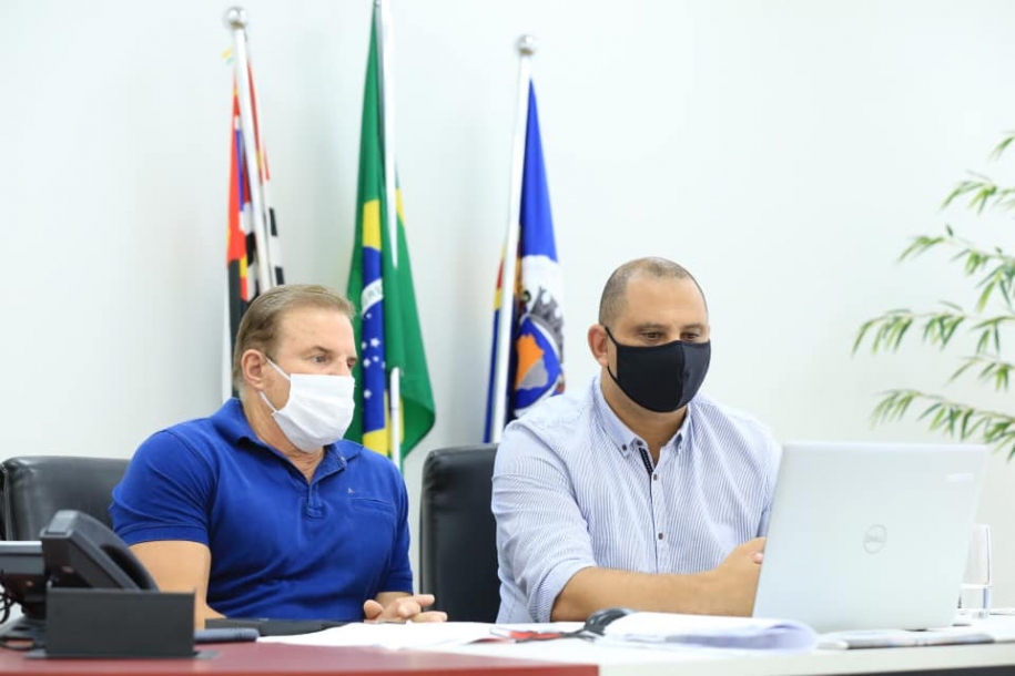 Marcos Tonho participa de encontro virtual com governador Doria