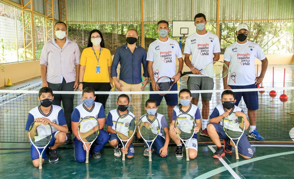 Projeto Raquetes para Vida atende 150 crianças no Cururuquara