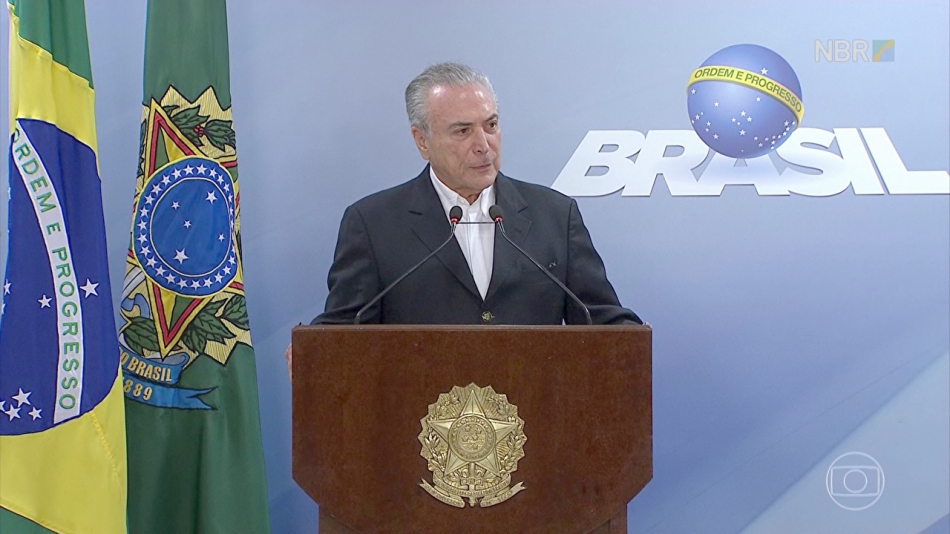 Após protestos, Temer diz que ‘Brasil não parou, nem vai parar’