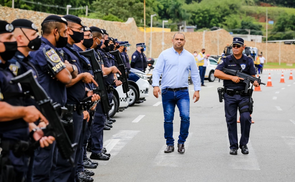 Prefeito Marcos Tonho acompanha Operação Bandeirantes da Guarda