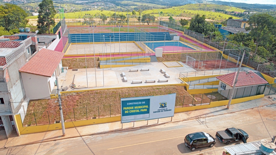 Parque Municipal do Cristal Park visa saúde e lazer à população