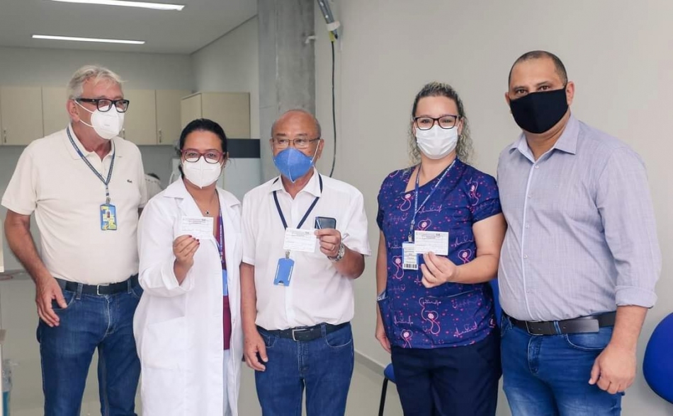 Santana de Parnaíba já iniciou a vacinação contra o Coronavírus