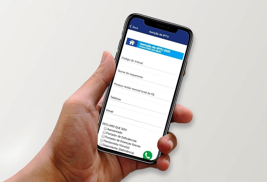Isenção do IPTU para aposentados e pensionistas de Cajamar