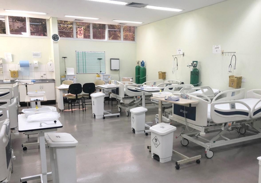 HMB disponibiliza mais leitos para pacientes com Covid-19