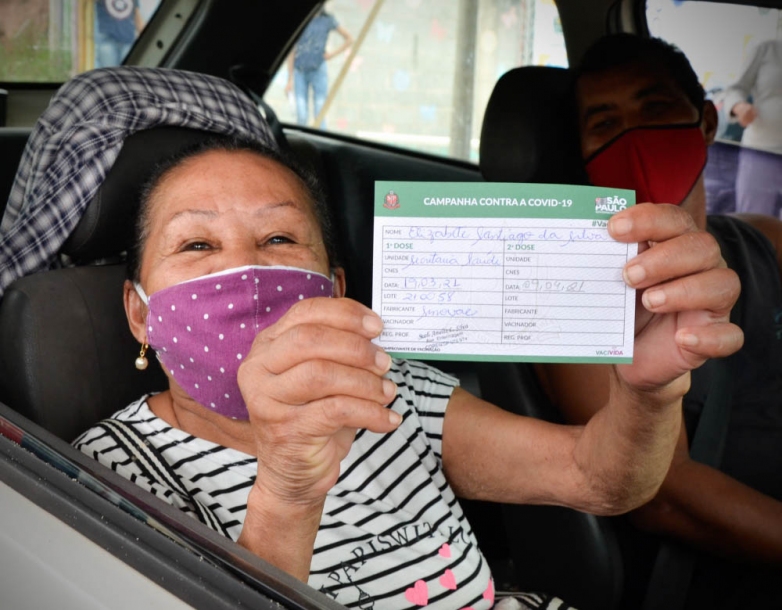 Jandira inicia vacinação dos idosos acima de 68 anos contra Covid