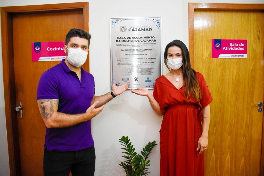Prefeito Danilo Joan inaugura a Casa de Acolhimento da Mulher 