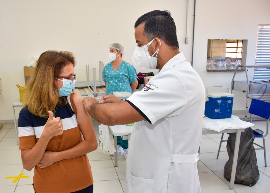 Cajamar avança na vacinação dos profissionais da Educação