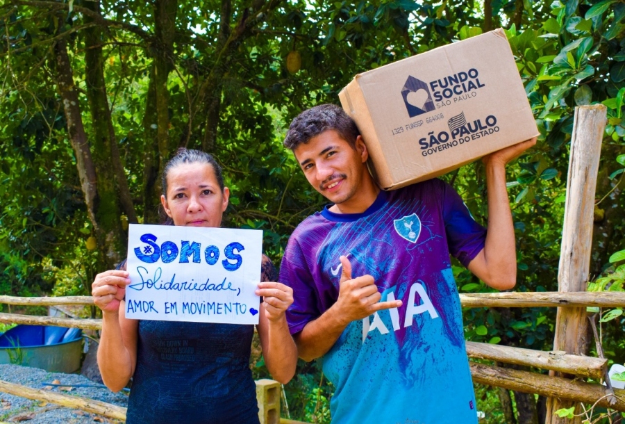 Fundo Social de Parnaíba entrega mais de 800 cestas básicas