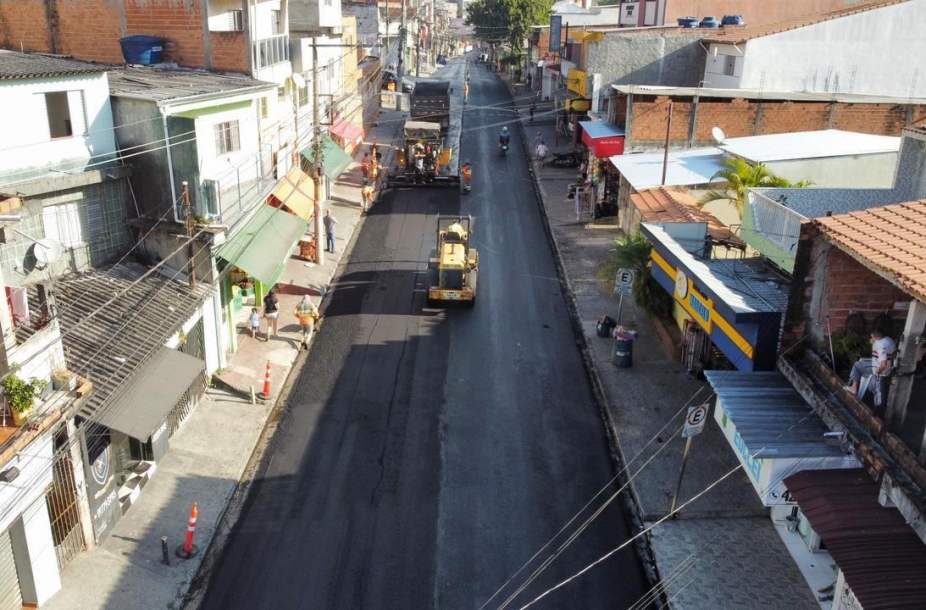 Parque Imperial recebe mais de 11 mil m² de pavimentação