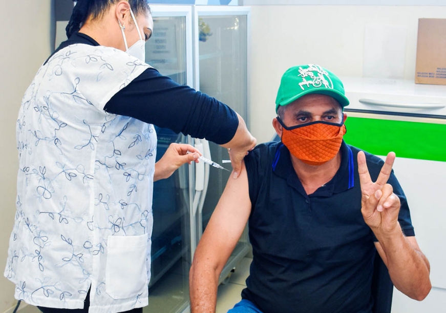 Cajamar agenda vacinação de pessoas a partir de 60 anos