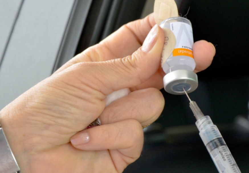 Jandira iniciou a vacinação de pessoas de 30 anos ou mais