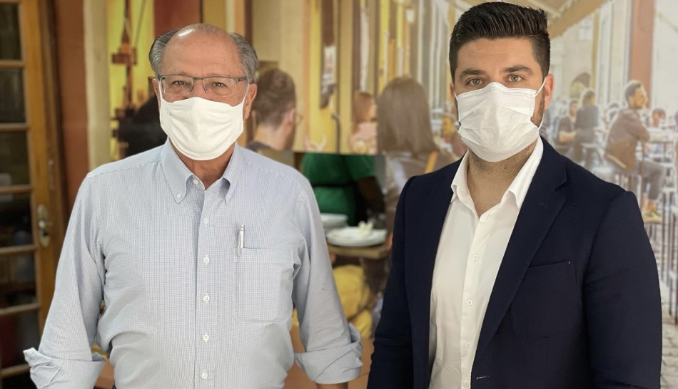 Danilo Joan se reúne com Geraldo Alckmin em São Paulo