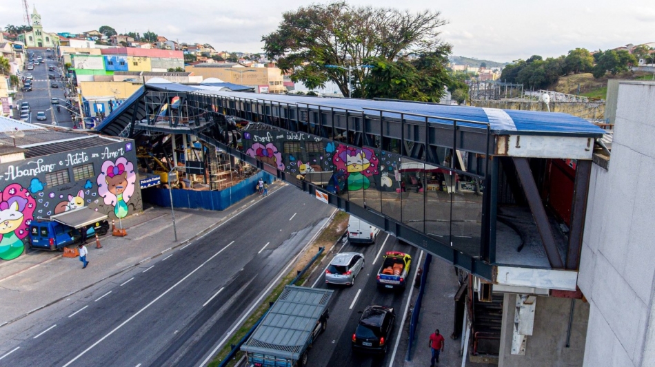 Nova passarela da Estação da CPTM de Itapevi será entregue 