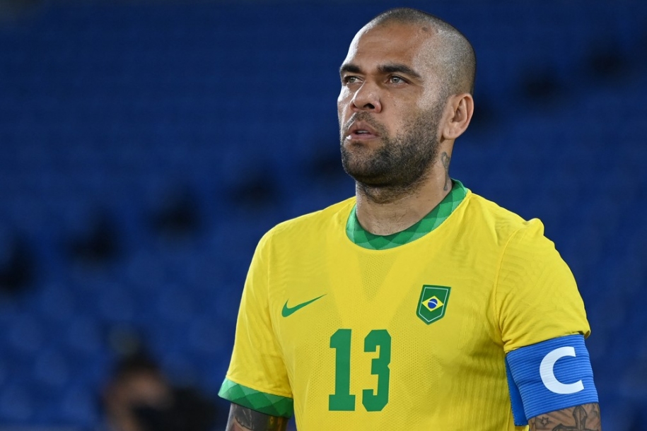 Daniel Alves será o capitão da seleção na final das Olímpiadas