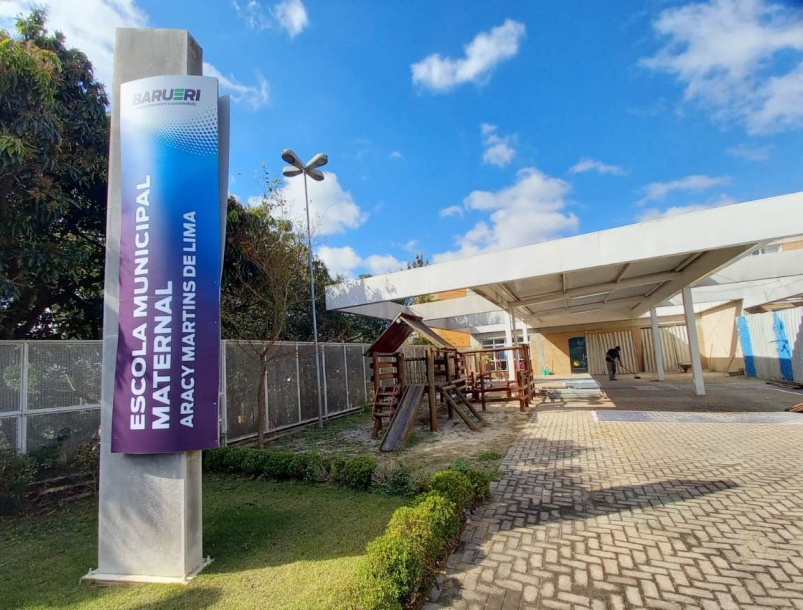 Maternal Aracy Martins de Lima está sendo restaurada 