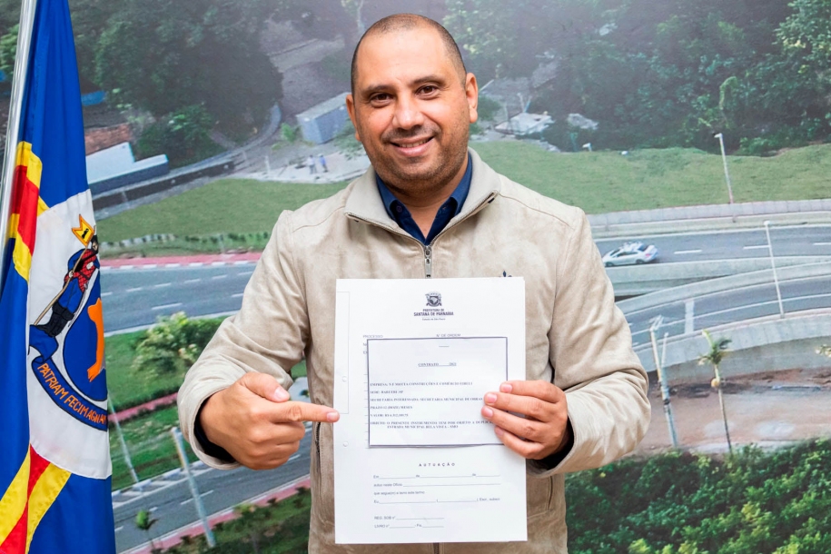 Prefeito Marcos Tonho anuncia duplicação da Estrada da Bela Vista