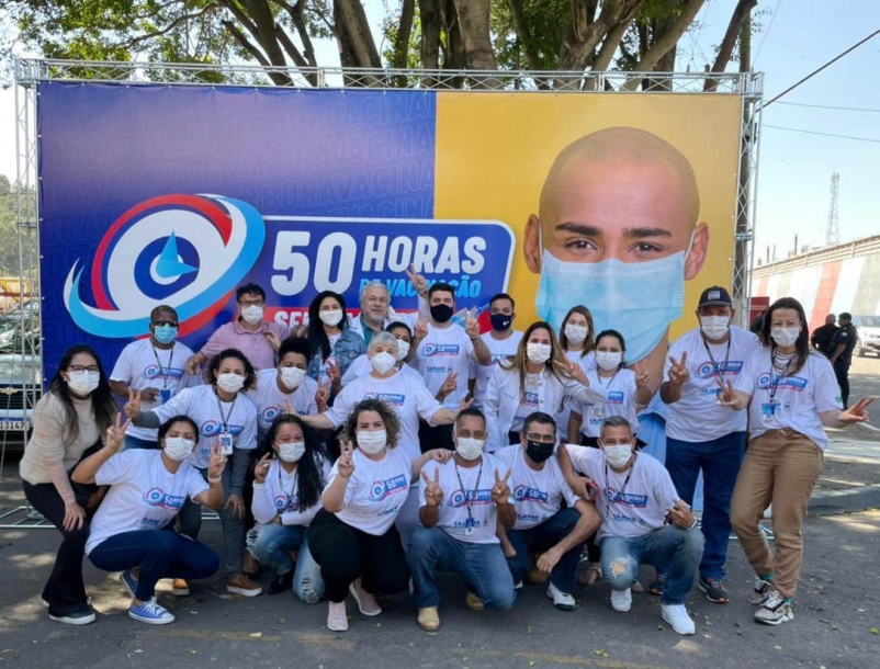 Cajamar imuniza mais de 8800 pessoas com vacinaço de 50 horas