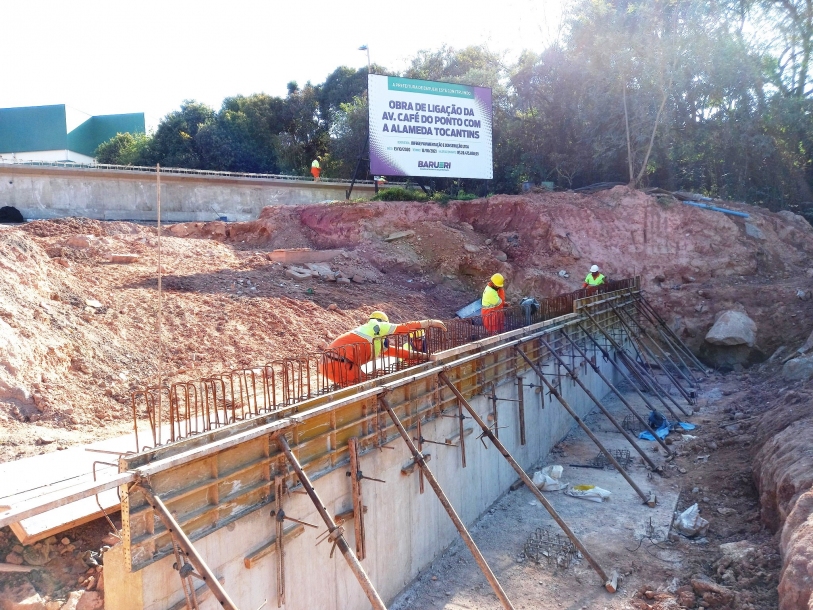 Ligação da Avenida Café do Ponto com ponte Antonio Macedo avança 