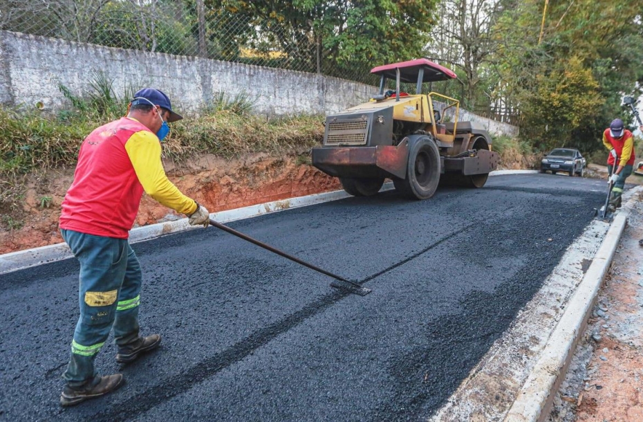 Programa de Pavimentação atende vias do bairro Ingaí