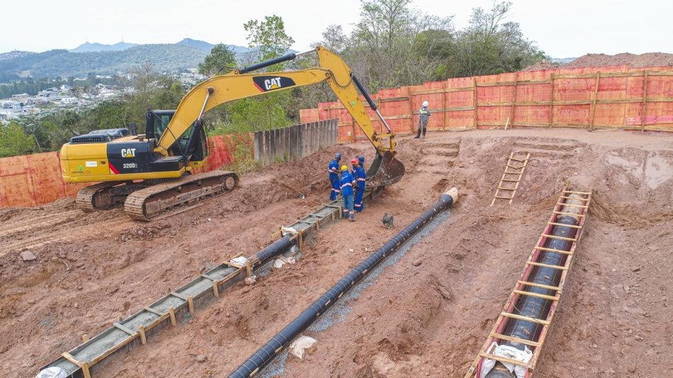 Avança obra da nova Estrada de ligação São Pedro - Colinas