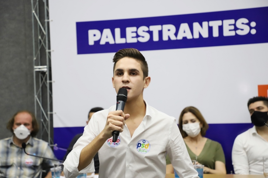 Danilo Joan indica Kauãn Berto como presidente do PSDj de Cajamar