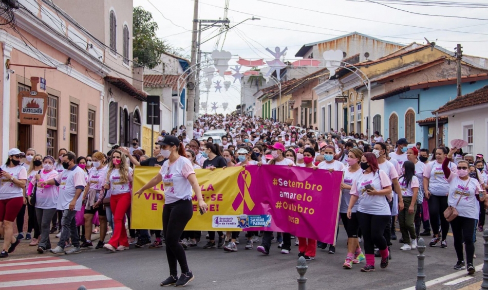 Caminhada Outubro Rosa reuniu milhares de pessoas em Parnaíba 