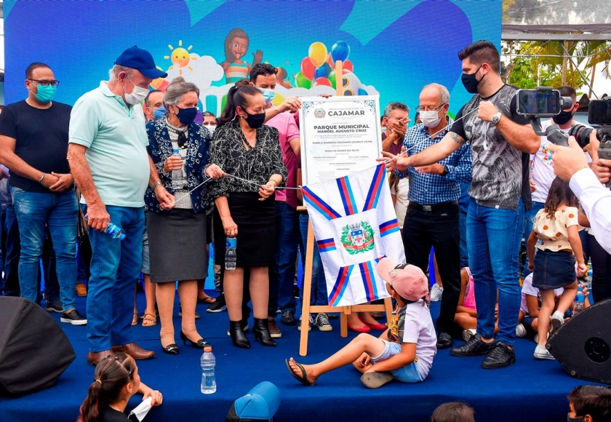 Danilo Joan inaugura 1º Parque Municipal da história de Cajamar