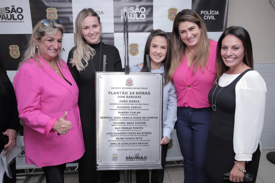 Barueri inaugura a Delegacia de Defesa da Mulher 24 horas